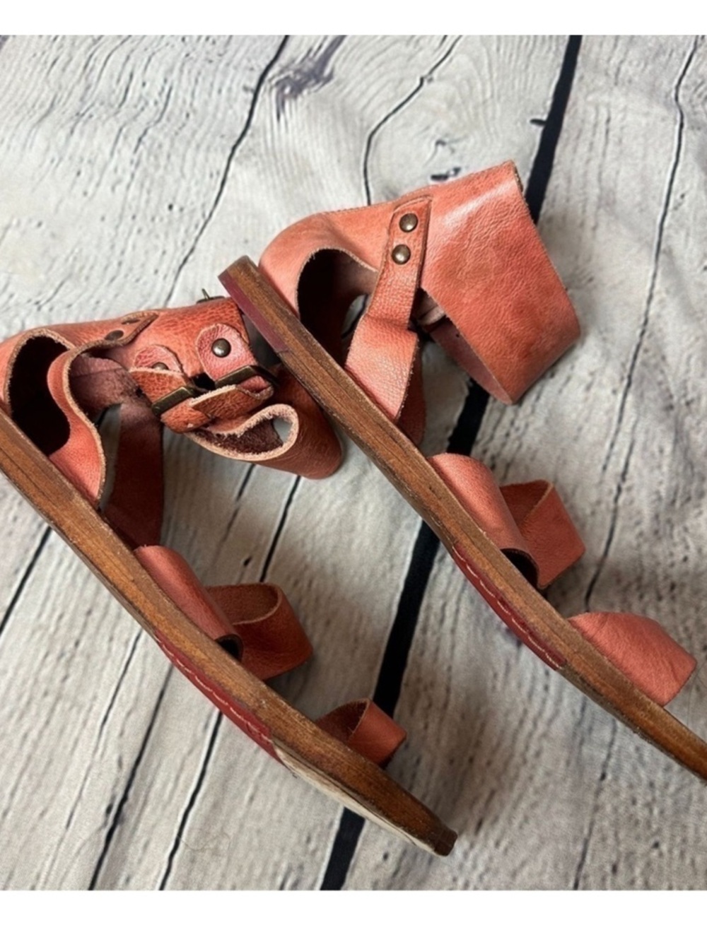 Bed Stu Afrodita Sandals Size 7 - Picture 4 of 6
